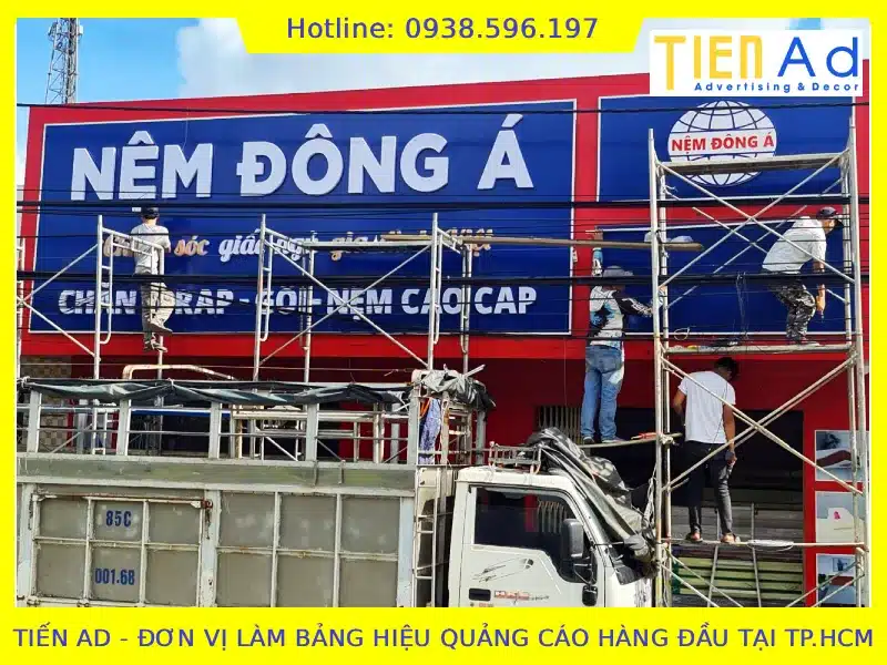 TIẾN AD Đơn vị làm bảng hiệu quảng cáo hàng đầu tại TP.HCM