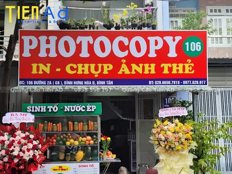 Tại sao nên chọn dịch vụ làm bảng hiệu quảng cáo photocopy trọn gói của chúng tôi
