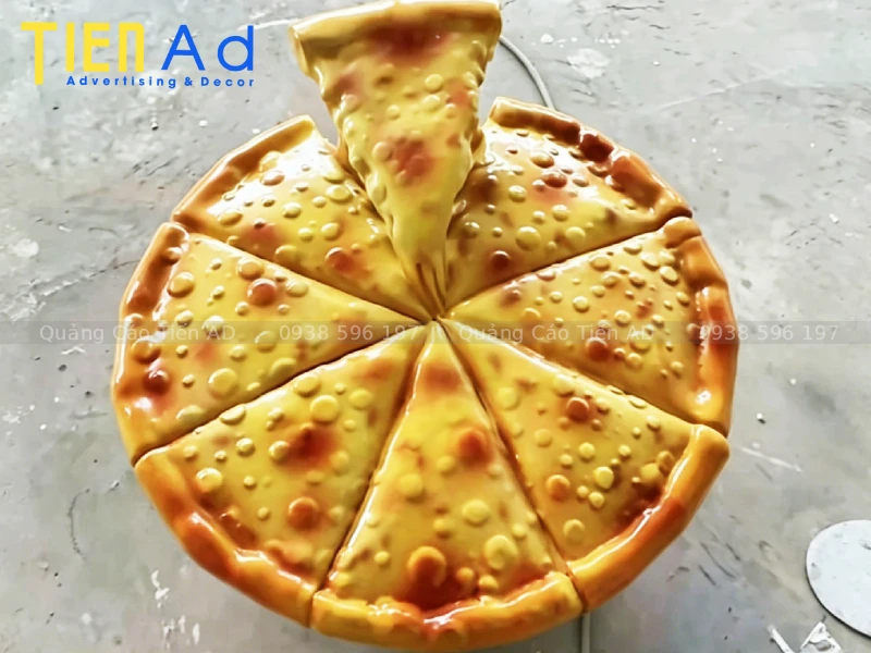 Tại sao nên chọn mô hình pizza bằng composite thay vì chất liệu khác