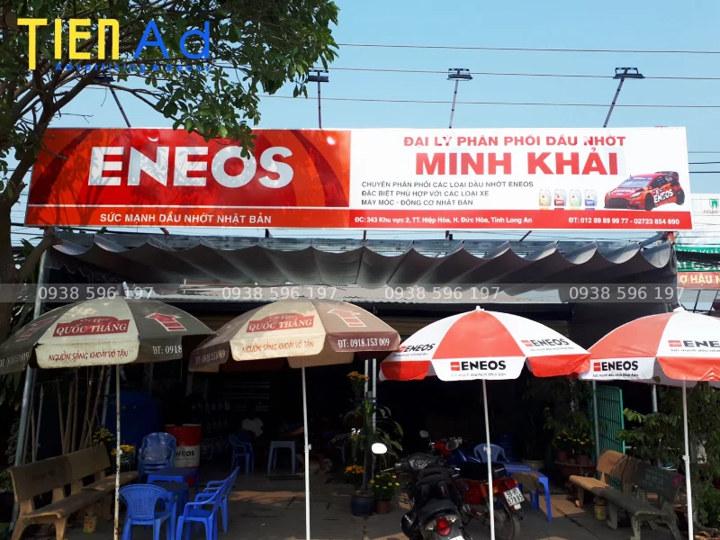 Tầm quan trọng của bảng hiệu dầu nhớt đối với cửa hàng