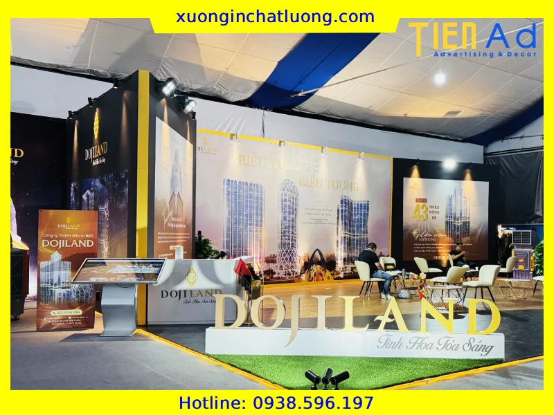 Thi Công Booth Bất Động Sản Trọn Gói, Giá Rẻ Tại TP.HCM