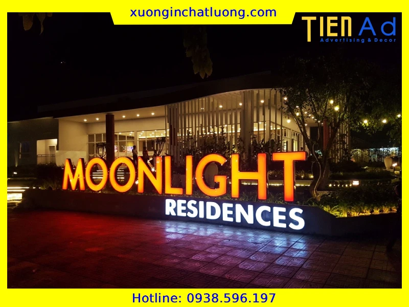 Thi Công Chữ Nổi Cổng Tòa Nhà, Khu Đô Thị, Khu Công Nghiệp