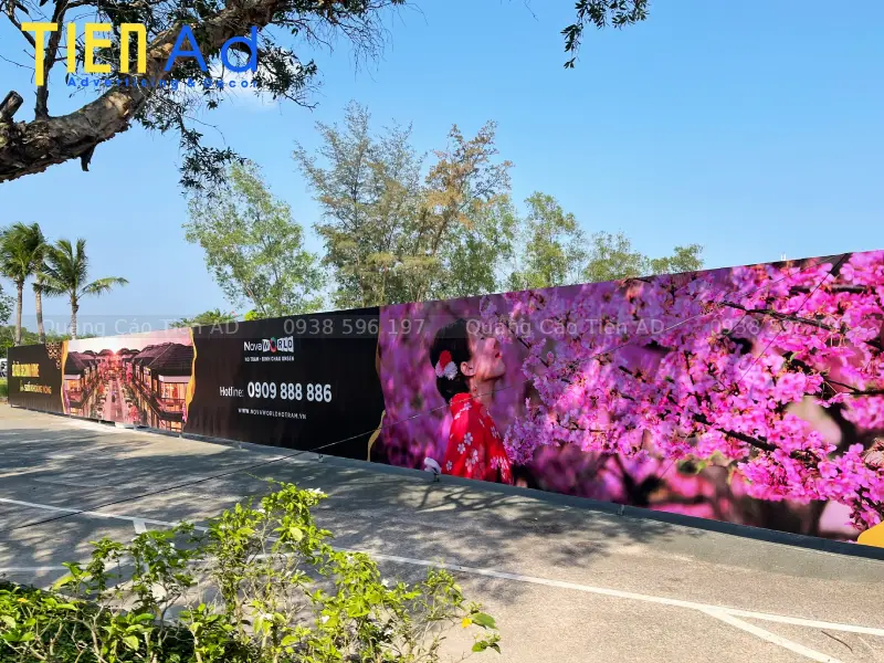 Thi Công Hoarding Dự Án NovaWorld Hồ Tràm Tại Bà Rịa Vũng Tàu