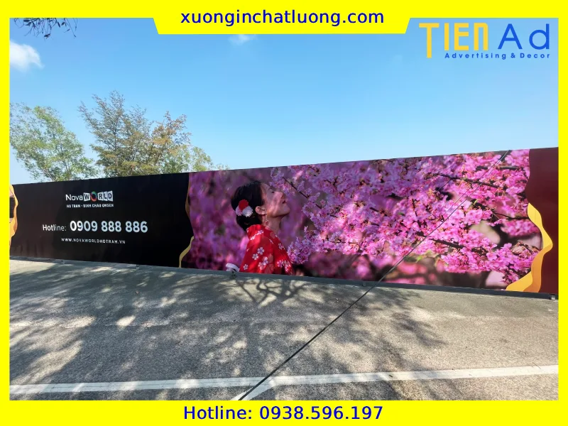 Thi Công Hoarding Dự Án NovaWorld Hồ Tràm