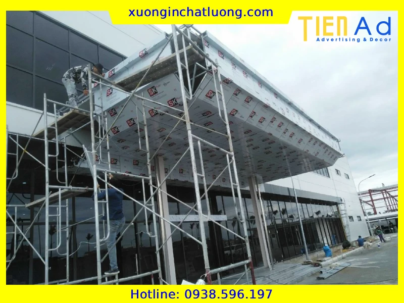 Thi Công Mặt Dựng Alu Giá Rẻ Tại TP.HCM