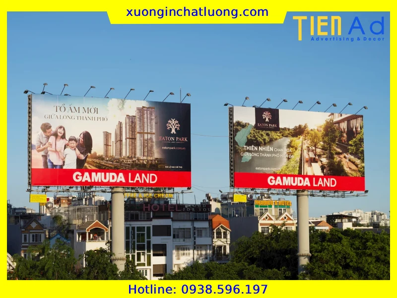 Thi Công Quảng Cáo Ngoài Trời Ngành Bất Động Sản Giá Rẻ
