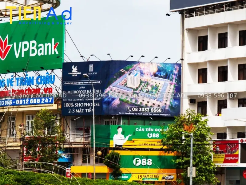 Thi Công Quảng Cáo Ngoài Trời Ngành Bất Động Sản