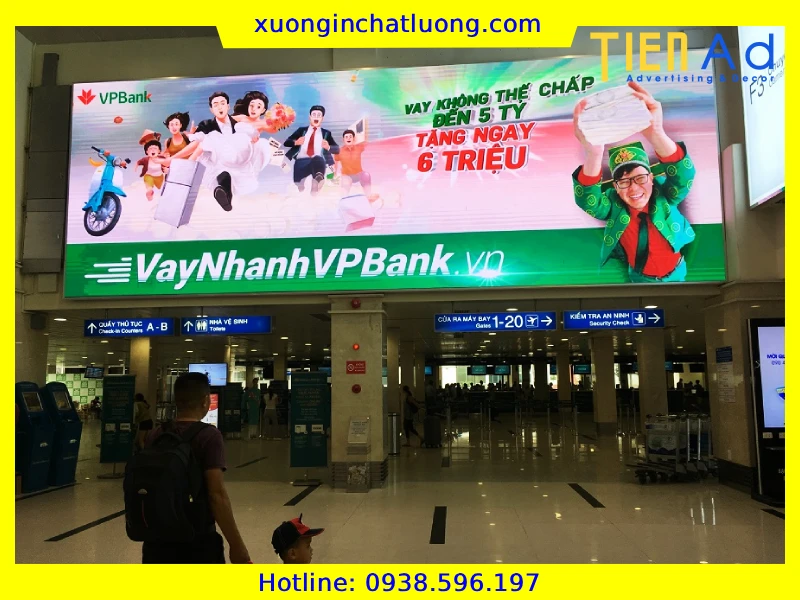 Thi Công Quảng Cáo Sân Bay Trọn Gói, Giá Rẻ Tại TP.HCM