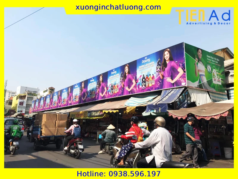 Thi Công Thay Bạt Pano Chợ Trọn Gói, Giá Rẻ Tại TP.HCM