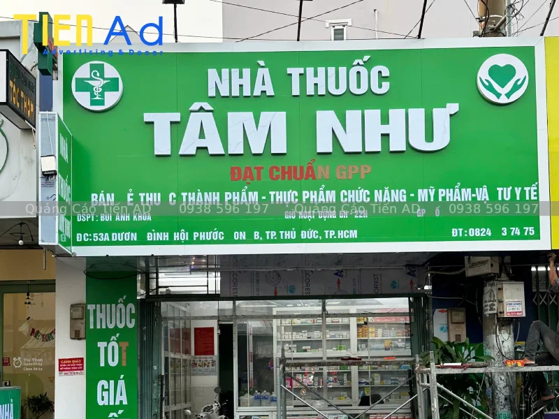 Thi công có ảnh hưởng mặt bằng