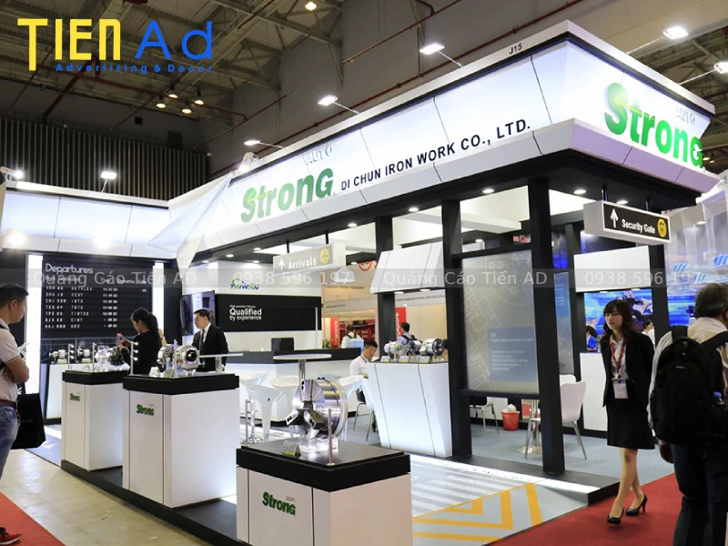 Thi công gian hàng triển lãm SECC - 2