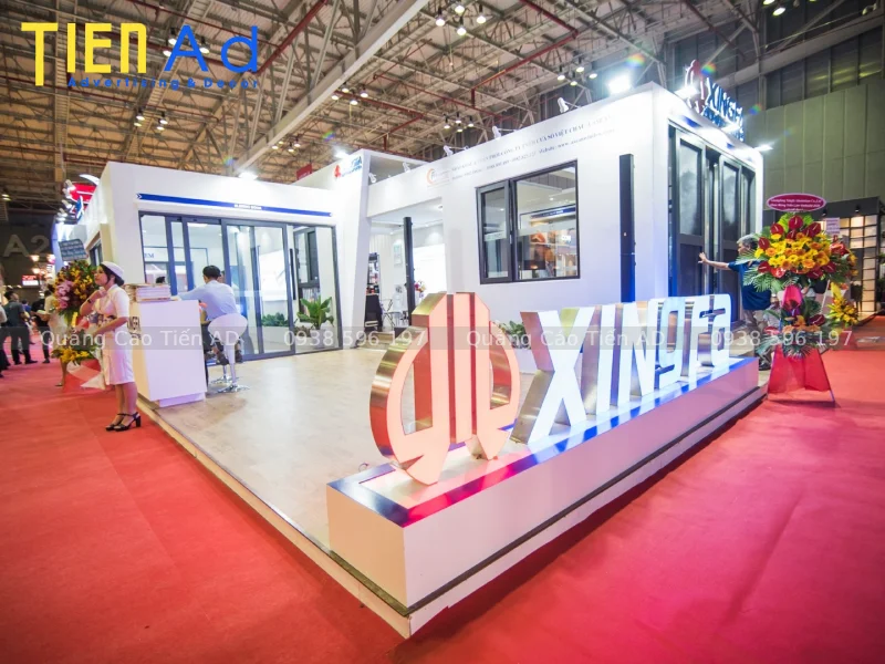 Thi công gian hàng triển lãm SECC - 3