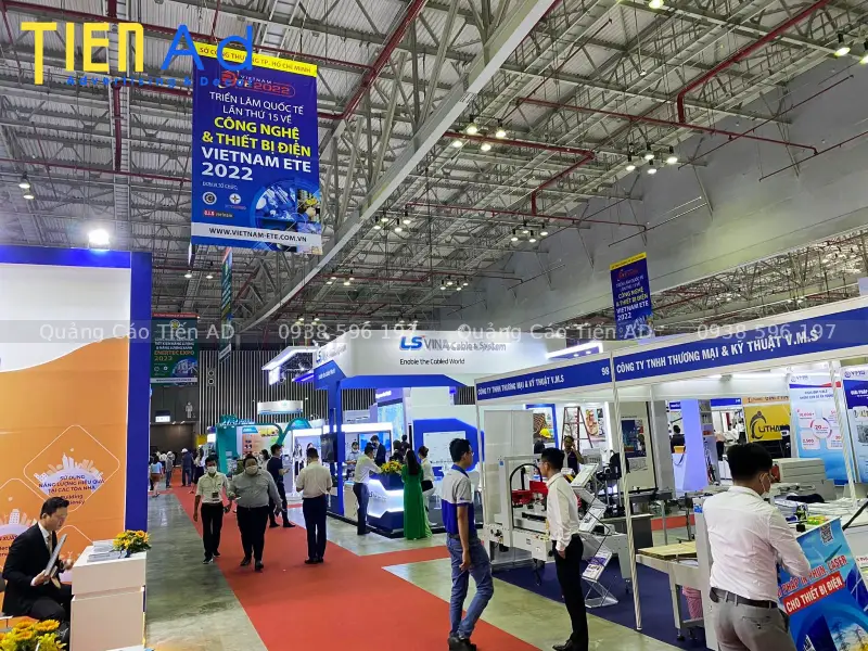 Thi công gian hàng triển lãm SECC - 4