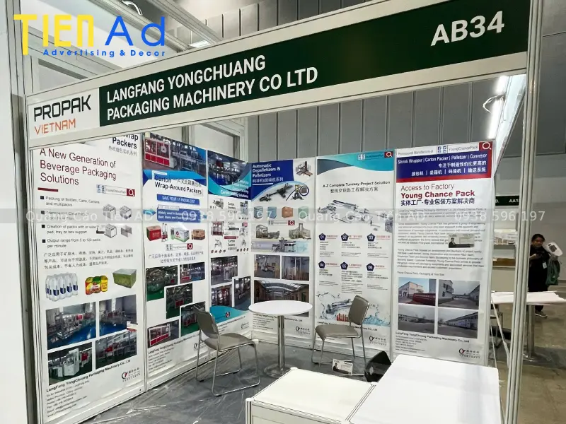 Thi công gian hàng triển lãm SECC - 5