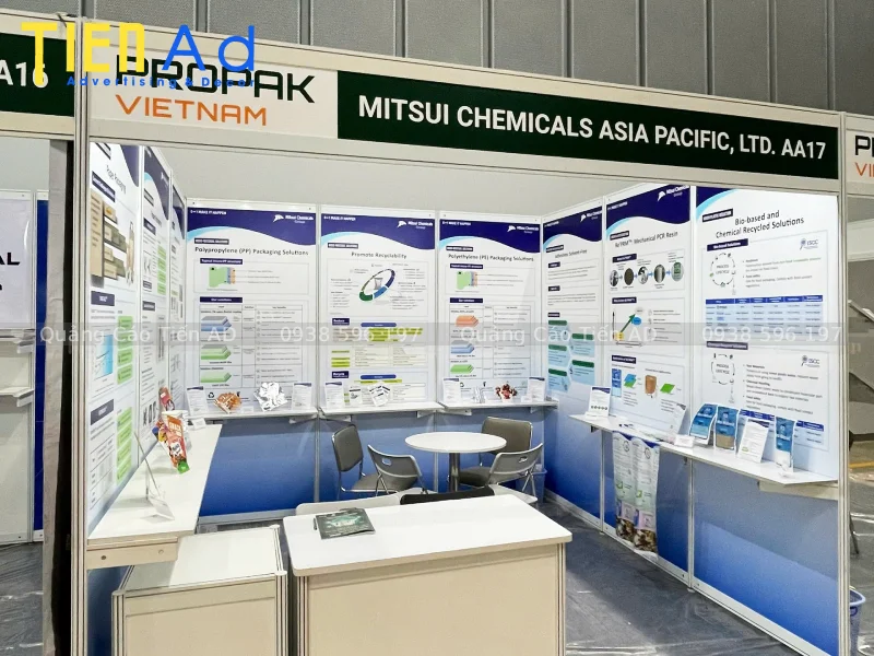 Thi công gian hàng triển lãm SECC - 6