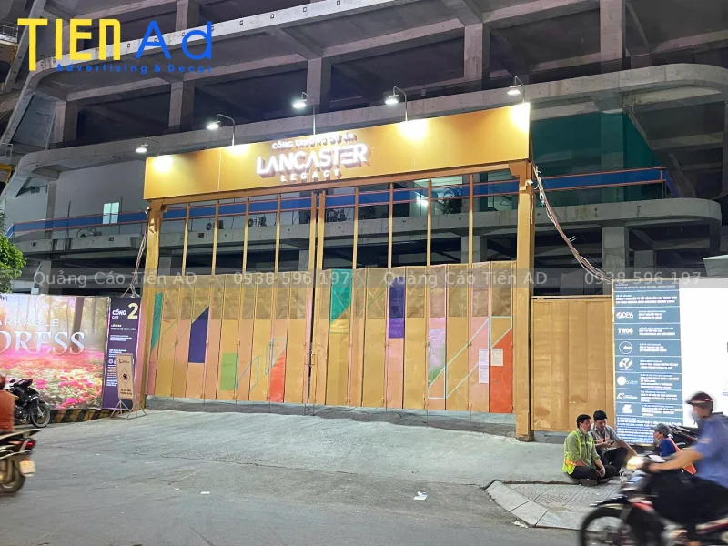 Thi công hàng rào dự án Lancaster Legacy cho Tập đoàn Trung Thủy - 6