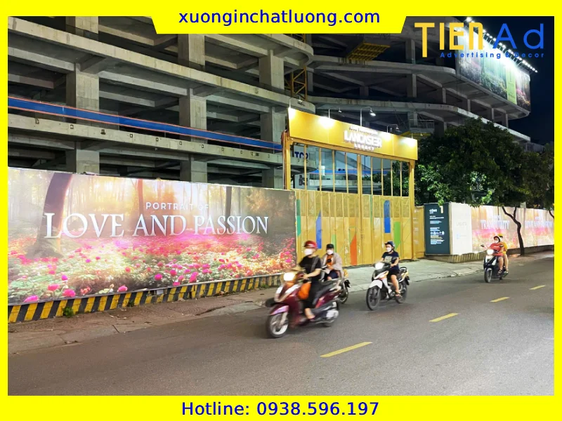 Thi công hàng rào dự án Lancaster Legacy cho Tập đoàn Trung Thủy