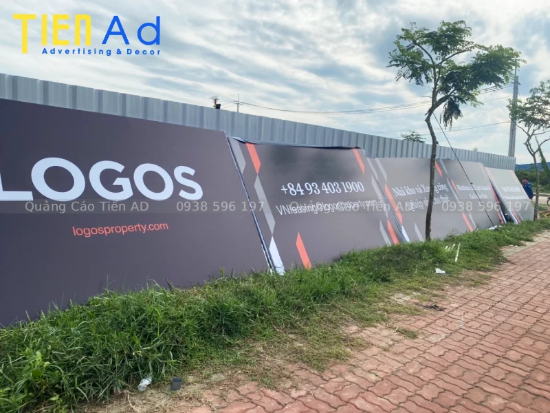 Thi công hoarding cho Logos Ở KCN Củ Chi - 2