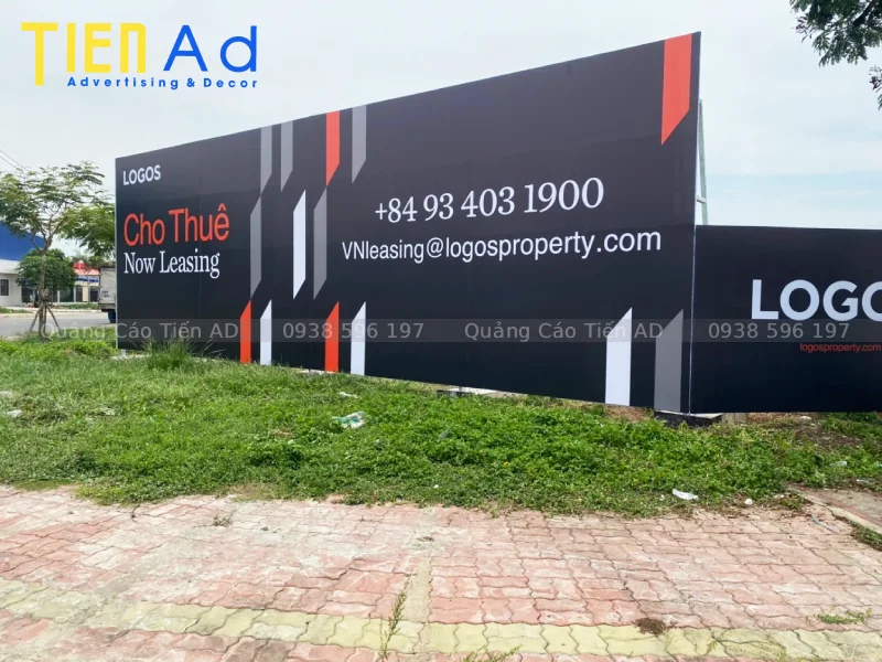 Thi công hoarding cho Logos Ở KCN Củ Chi - 5
