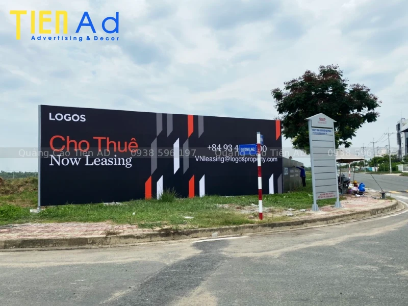 Thi công hoarding cho Logos Ở KCN Củ Chi - 8
