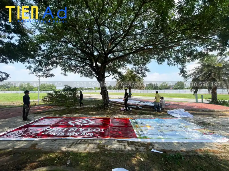 Thi công hoarding dự án La Merchant cho chủ đầu tư Phú Mỹ Lợi - 3