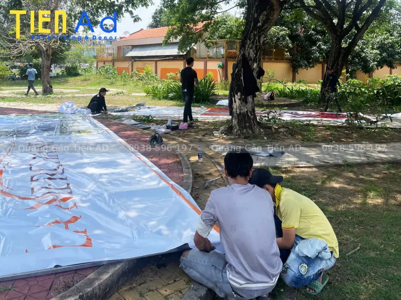 Thi công hoarding dự án La Merchant cho chủ đầu tư Phú Mỹ Lợi - 5
