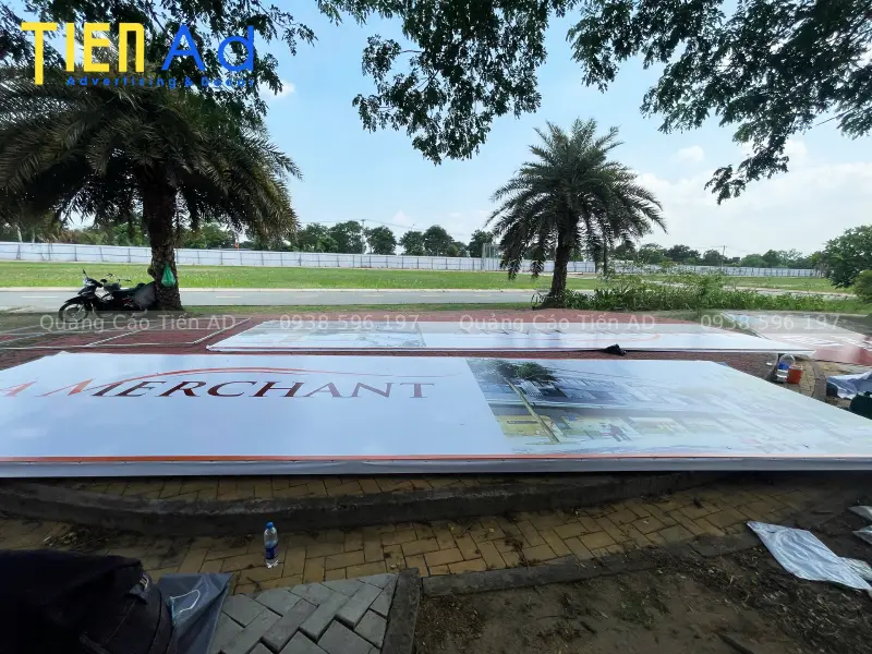 Thi công hoarding dự án La Merchant cho chủ đầu tư Phú Mỹ Lợi - 7