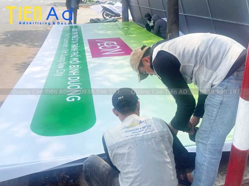 Thi công hoarding dự án Midori Park Square cho Becamex Tokyu - 5
