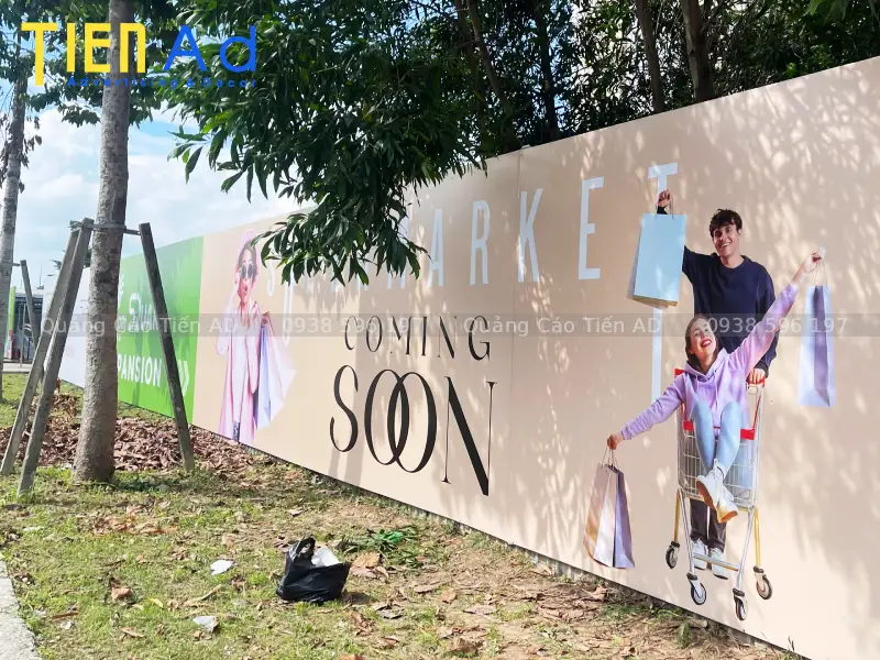 Thi công hoarding dự án Midori Park The Glory của Becamex Tokyu - 7