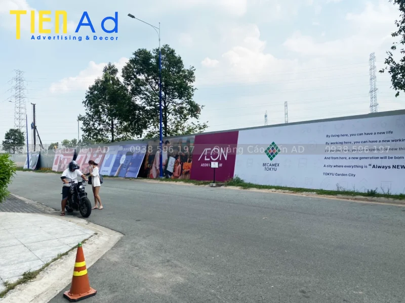 Thi công hoarding dự án Sora Garden SC cho Becamex Tokyu - 1