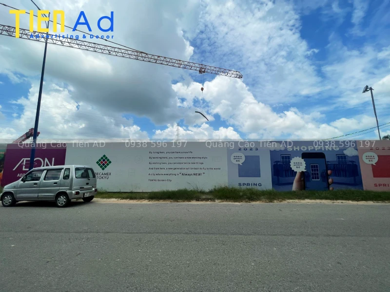 Thi công hoarding dự án Sora Garden SC cho Becamex Tokyu - 3