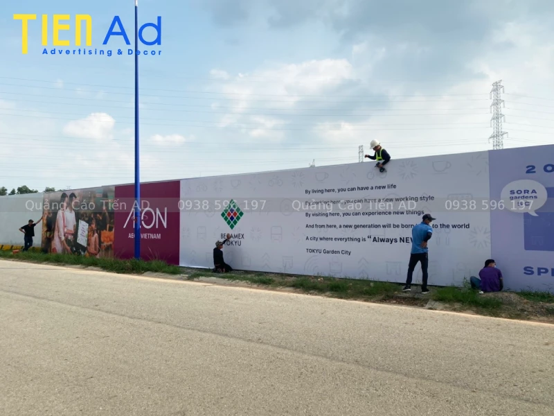 Thi công hoarding dự án Sora Garden SC cho Becamex Tokyu - 9