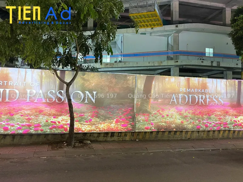 Thông tin thi công hàng rào dự án Lancaster Legacy cho Tập đoàn Trung Thủy