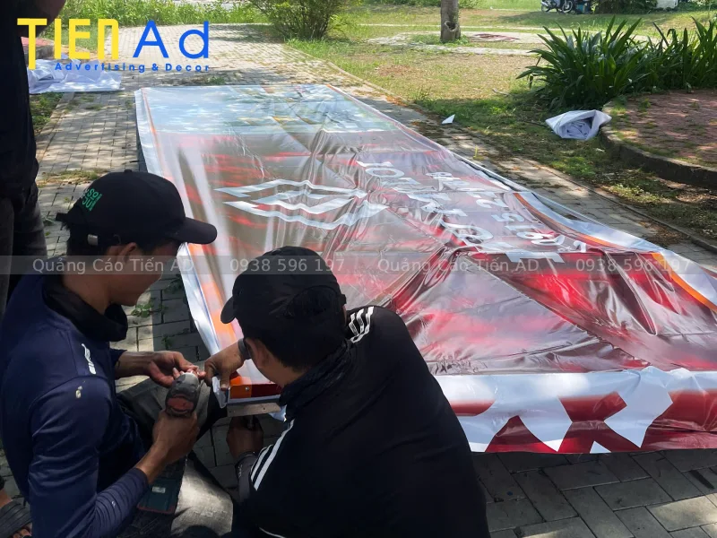 Thông tin thi công hoarding dự án La Merchant cho chủ đầu tư Phú Mỹ Lợi