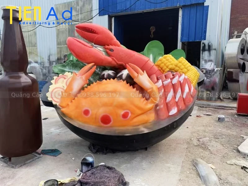 Tiến AD - Xưởng sản xuất mô hình nồi lẩu composite bền đẹp với mức giá cạnh tranh hấp dẫn