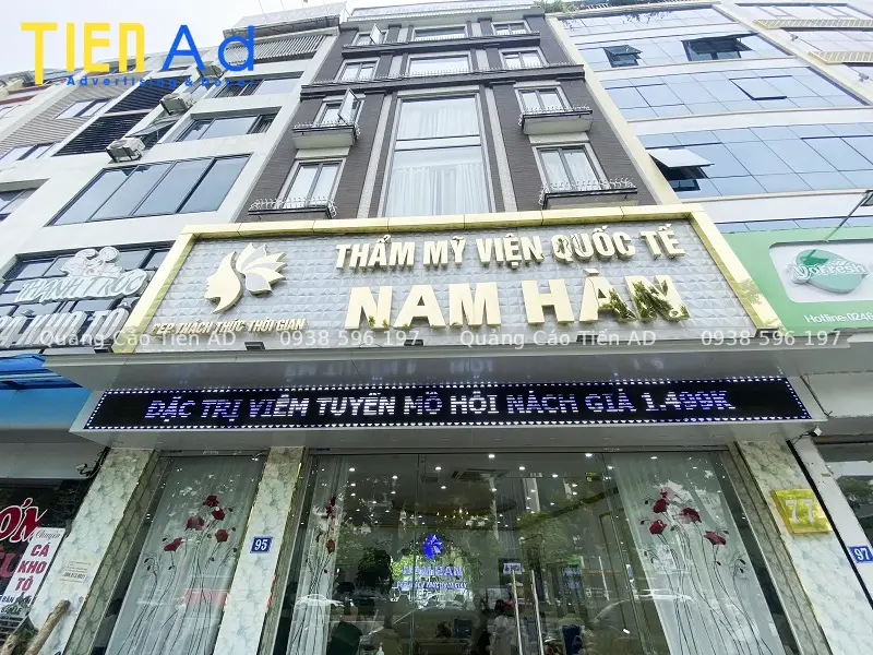 Tiến AD làm bảng quảng cáo thẩm mỹ viện giá cạnh tranh tại TP.HCM