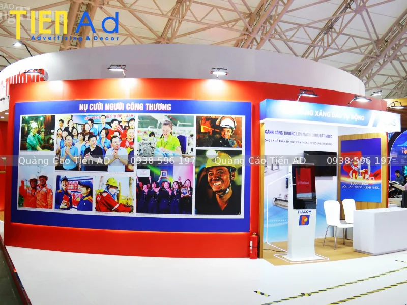 Tiến AD nhận thi công backdrop trọn gói tại TP.HCM