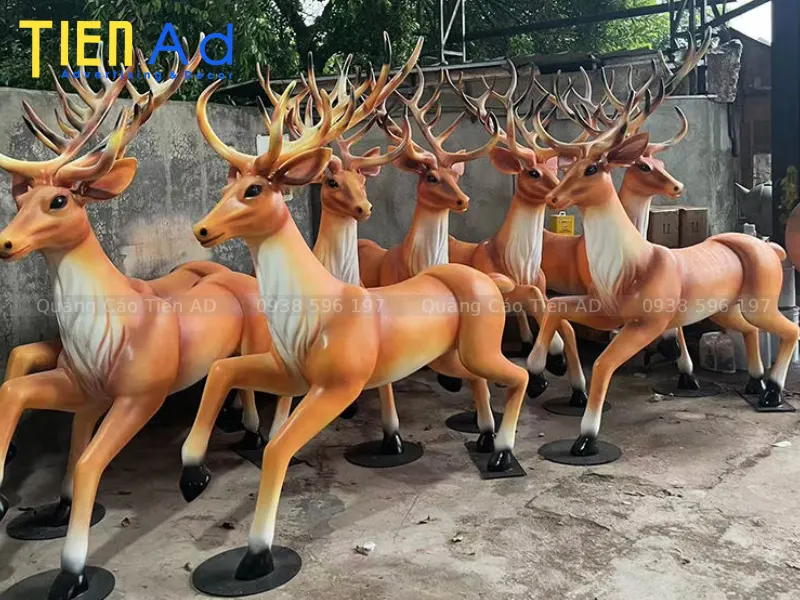 Tiết kiệm chi phí tối đa nhờ khả năng tái sử dụng nhiều lần của mô hình trang trí Noel bằng composite