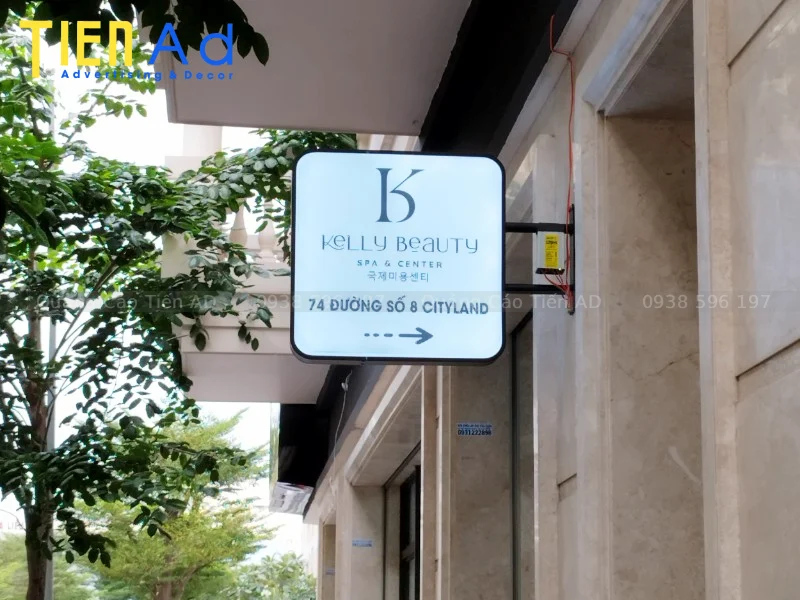 Tiêu chí đánh giá một mẫu hộp đèn spa đạt chuẩn thẩm mỹ cao