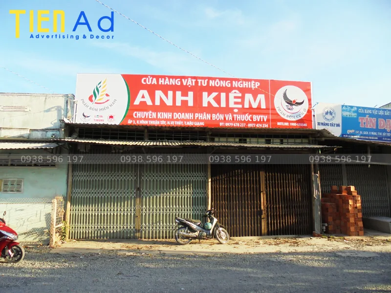 Top 25+ những mẫu bảng hiệu cửa hàng vật tư nông nghiệp đẹp chuẩn quy định