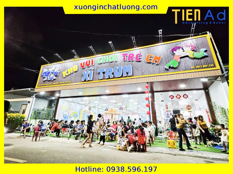 Top 30+ Mẫu Bảng Hiệu Khu Vui Chơi Trẻ Em Đẹp, Bắt Mắt