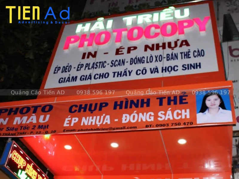 Top 30+ mẫu bảng hiệu photocopy đẹp, ấn tượng và thu hút khách hàng