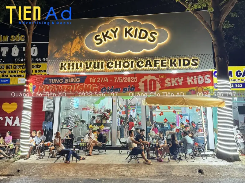 Top 30+ mẫu biển quảng cáo khu vui chơi trẻ em đẹp, bắt mắt
