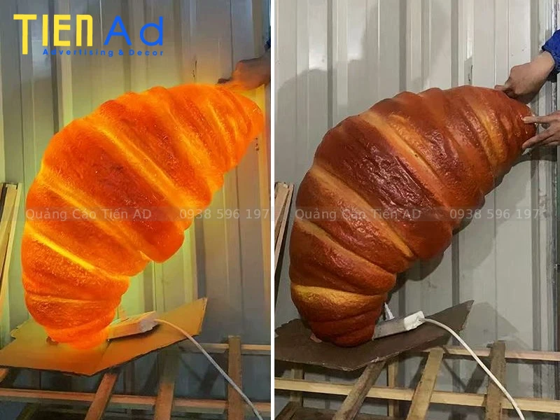 Top 5 ý tưởng bài trí mô hình bánh sừng bò composite thu hút mọi ánh nhìn