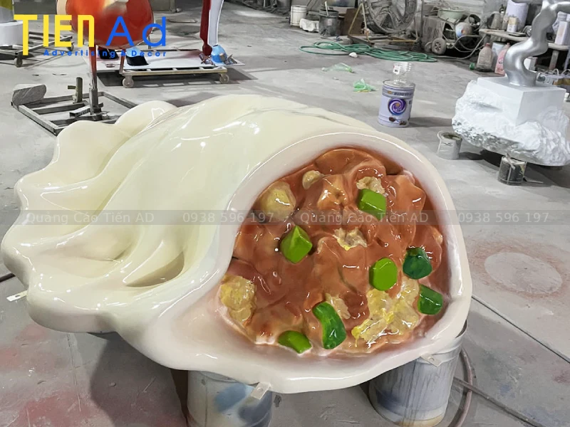 Tuyệt chiêu gây thèm thuồng từ mô hình há cảo composite