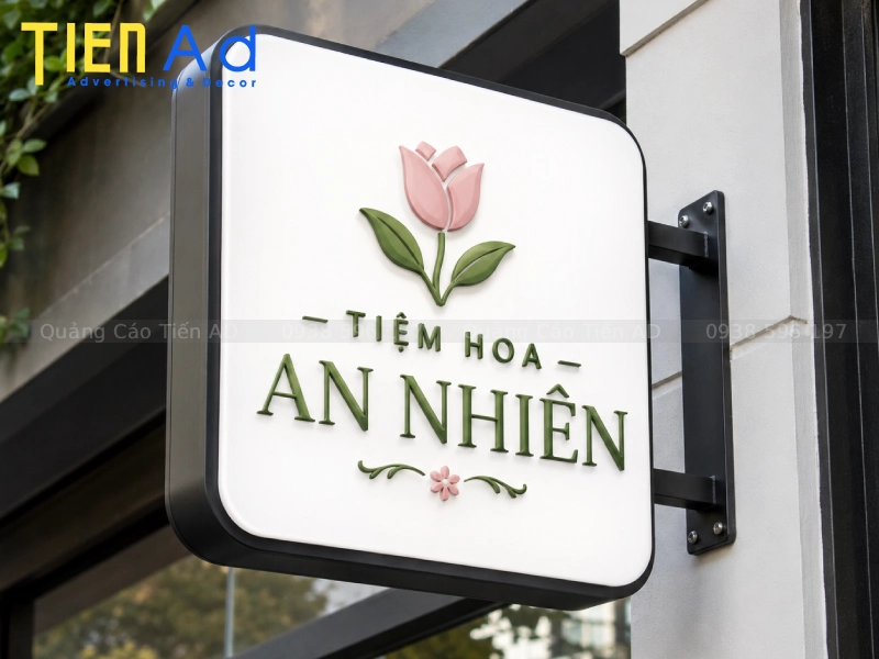 Ứng dụng của hộp đèn hút nổi vuông