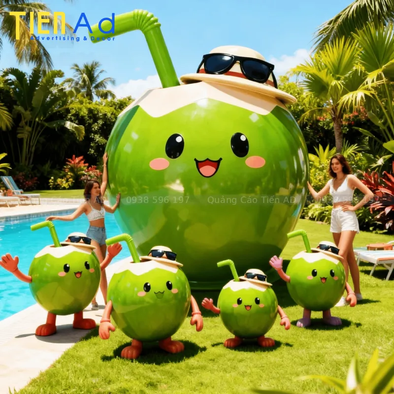 Ứng dụng của mô hình trái dừa composite