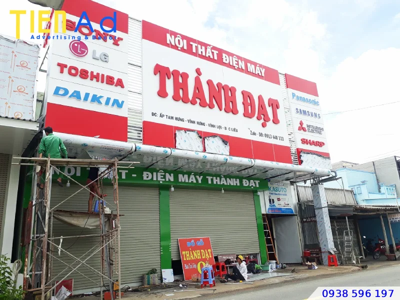 Ứng dụng thực tế trong lĩnh vực kinh doanh của bảng hiệu alu là gì