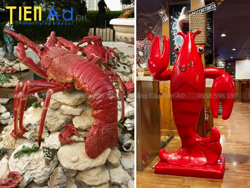 Ưu điểm nổi bật của mô hình con tôm bằng composite