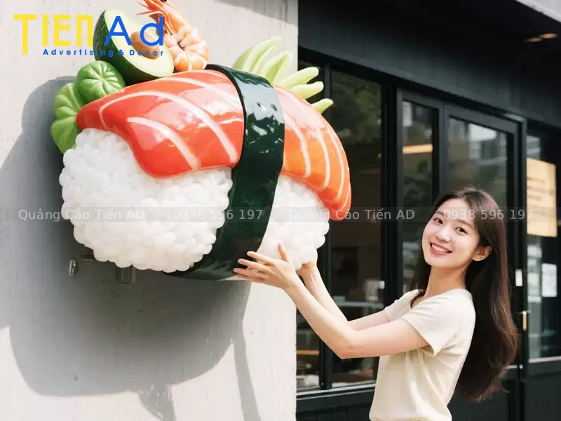 Ưu điểm nổi bật của mô hình sushi bằng composite
